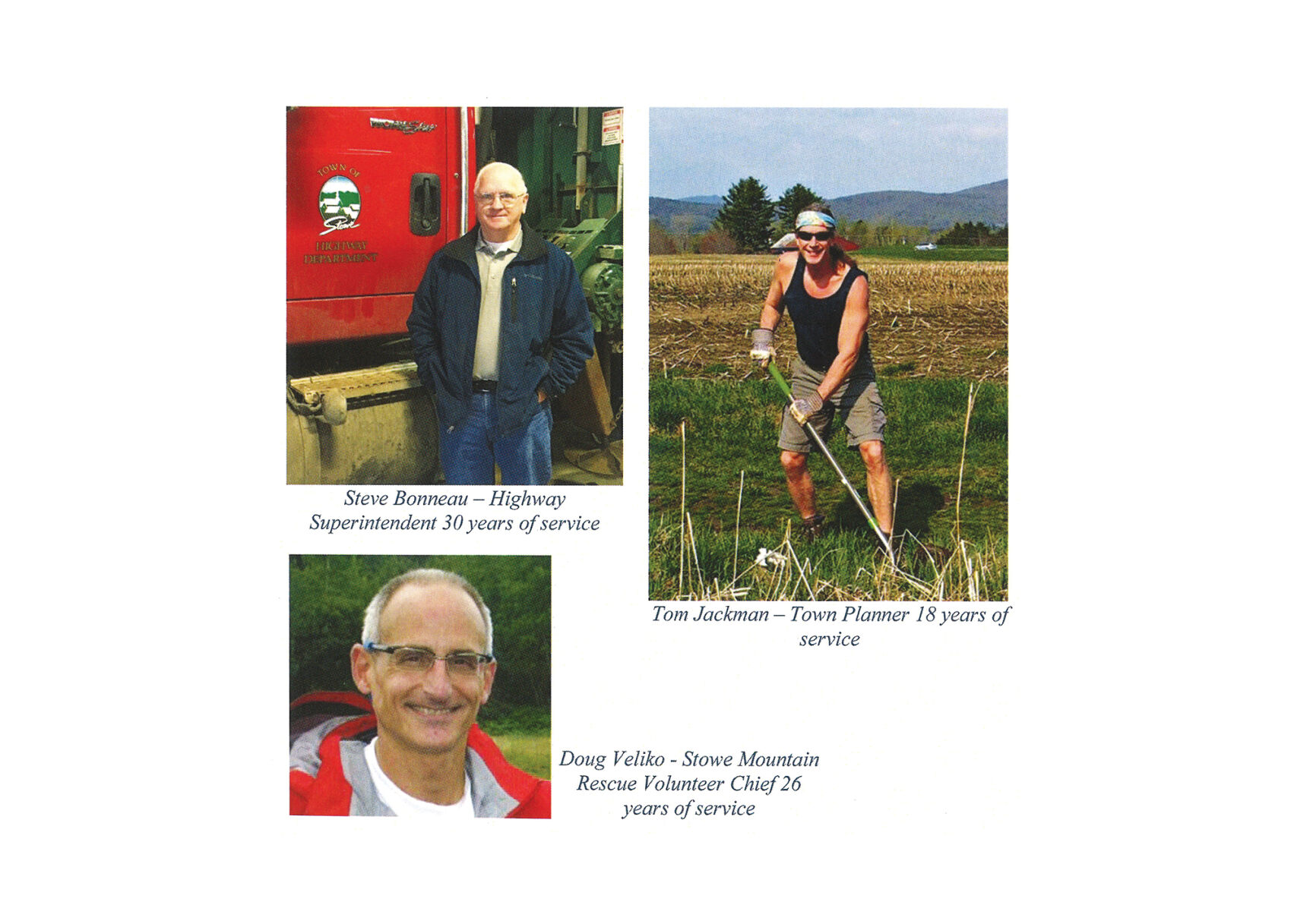 Steve Bonneau, Doug Veliko and Tom Jackman